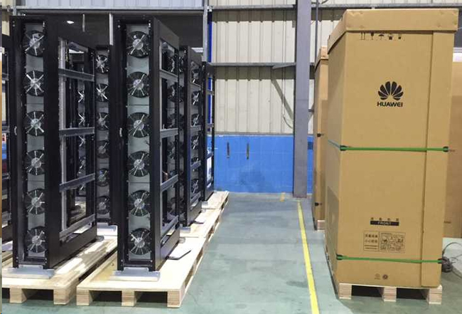 亞泰光電自主研發(fā)生產(chǎn)的振動分析儀與華為工業(yè)空調(diào)系統(tǒng)的合作項目