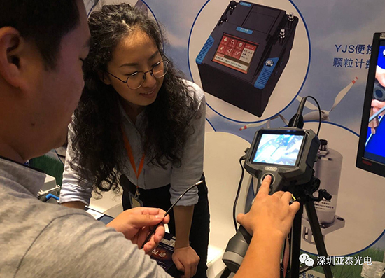 現(xiàn)場操作ZIE智能視頻內(nèi)窺鏡產(chǎn)品