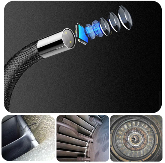 亞泰光電QIE系列高清內窺鏡像素高達兩百萬，內窺鏡成像高清